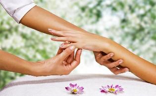 rejuvenation of the skin of the hands of the tool