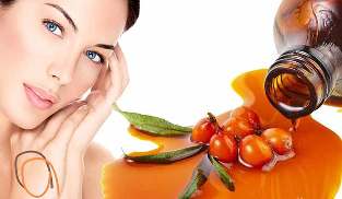 folk remedies for the rejuvenation of the skin of the sea buckthorn